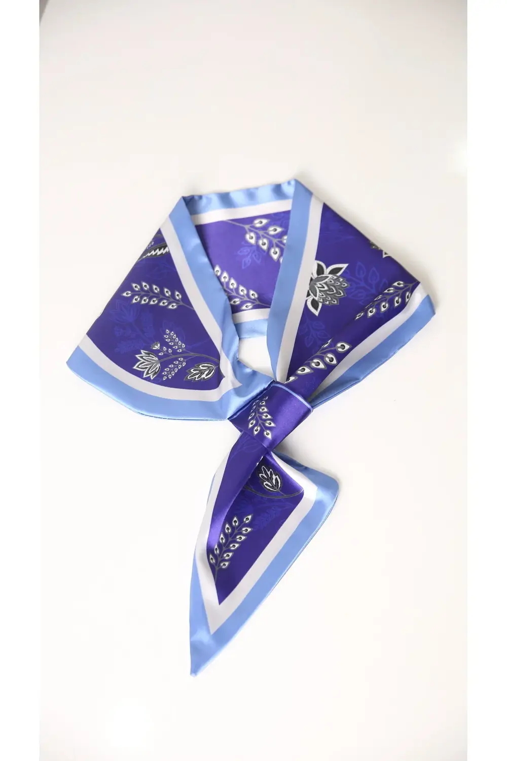 Yeni Stil Omuz Şalı Çiçek Desenli