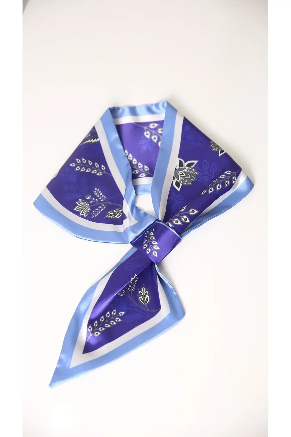 Yeni Stil Omuz Şalı Çiçek Desenli