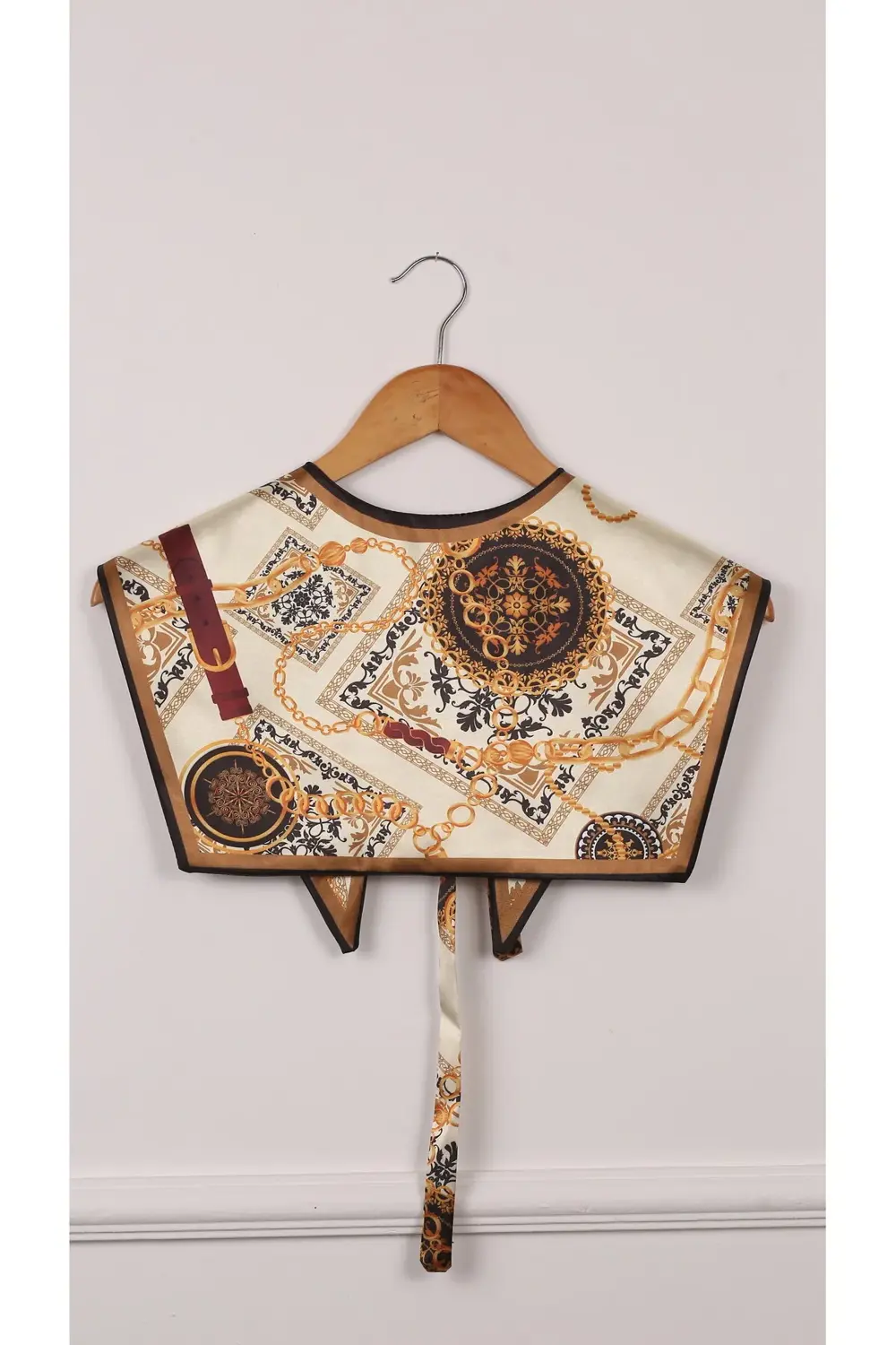 Yeni Stil Omuz Şalı Şal Desenli