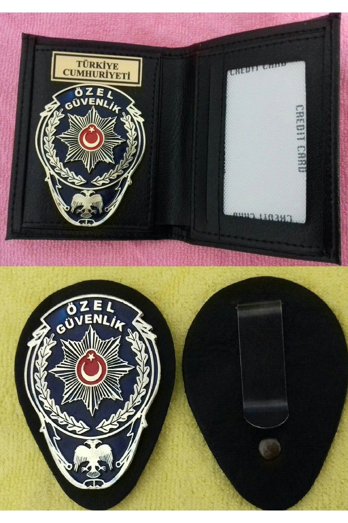 Yenı Tasarım Harıka.özel Güvenlik Rozetli Cüzdanı Ve Kemer Rozeti