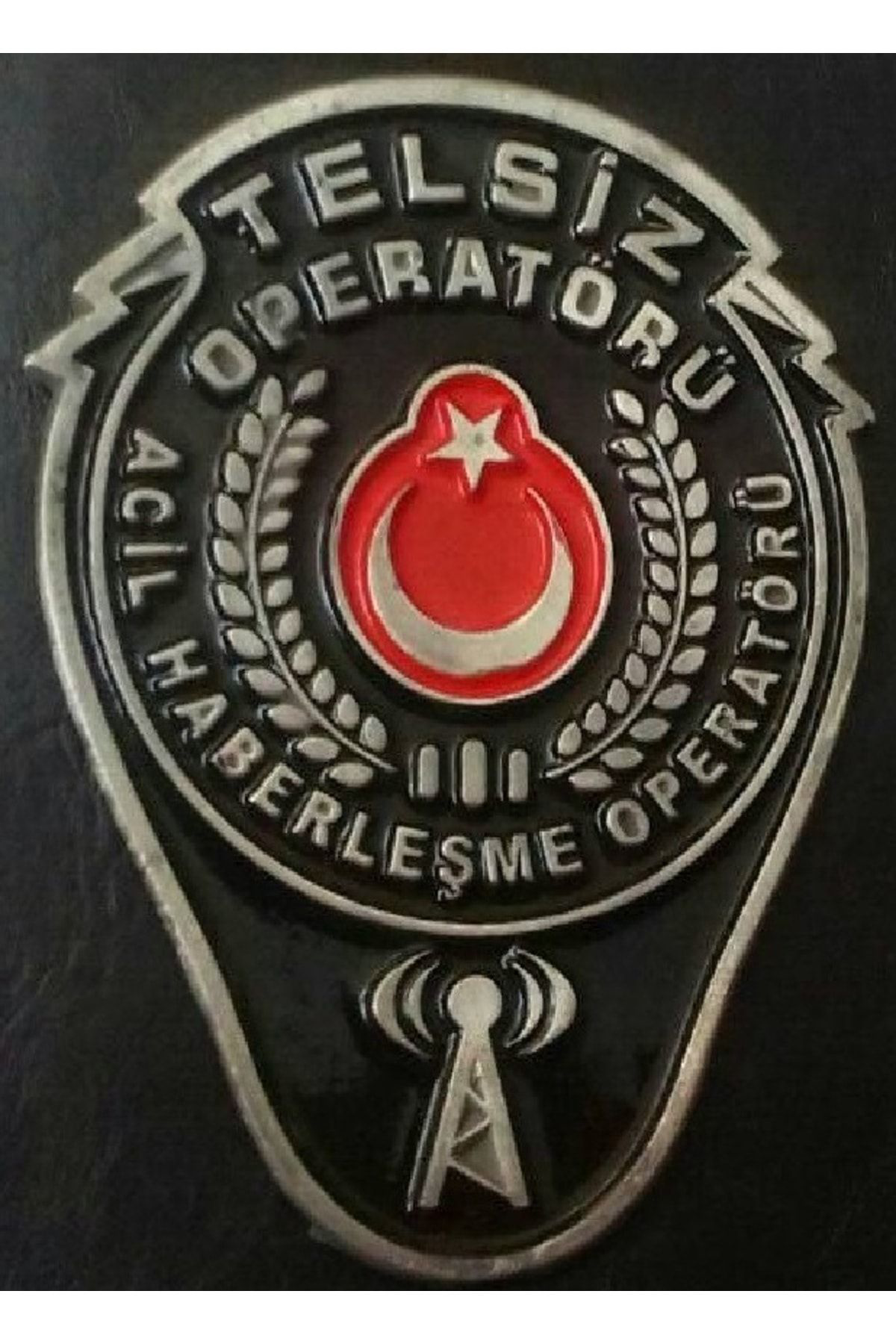 Aldatmaz Askeri Malzeme Yeni Tasarim.Telsiz Operarörü Cüzdan Rozeti Al.Sivile Satilmaz.