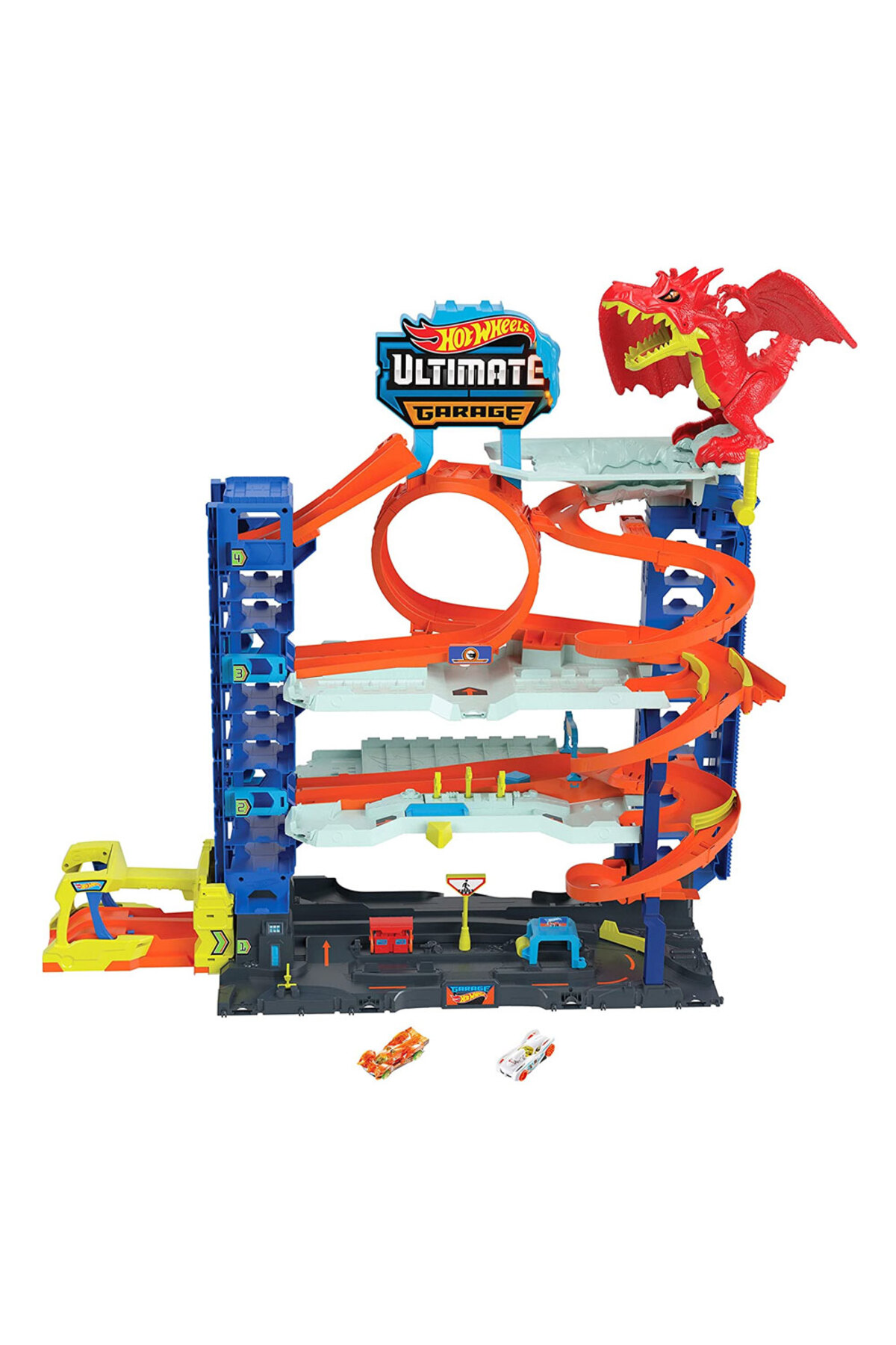 Hot Wheels Yeni Ultimate Garaj 2 Metal Araba Ve 50'Den Fazla Arabalik Otopar