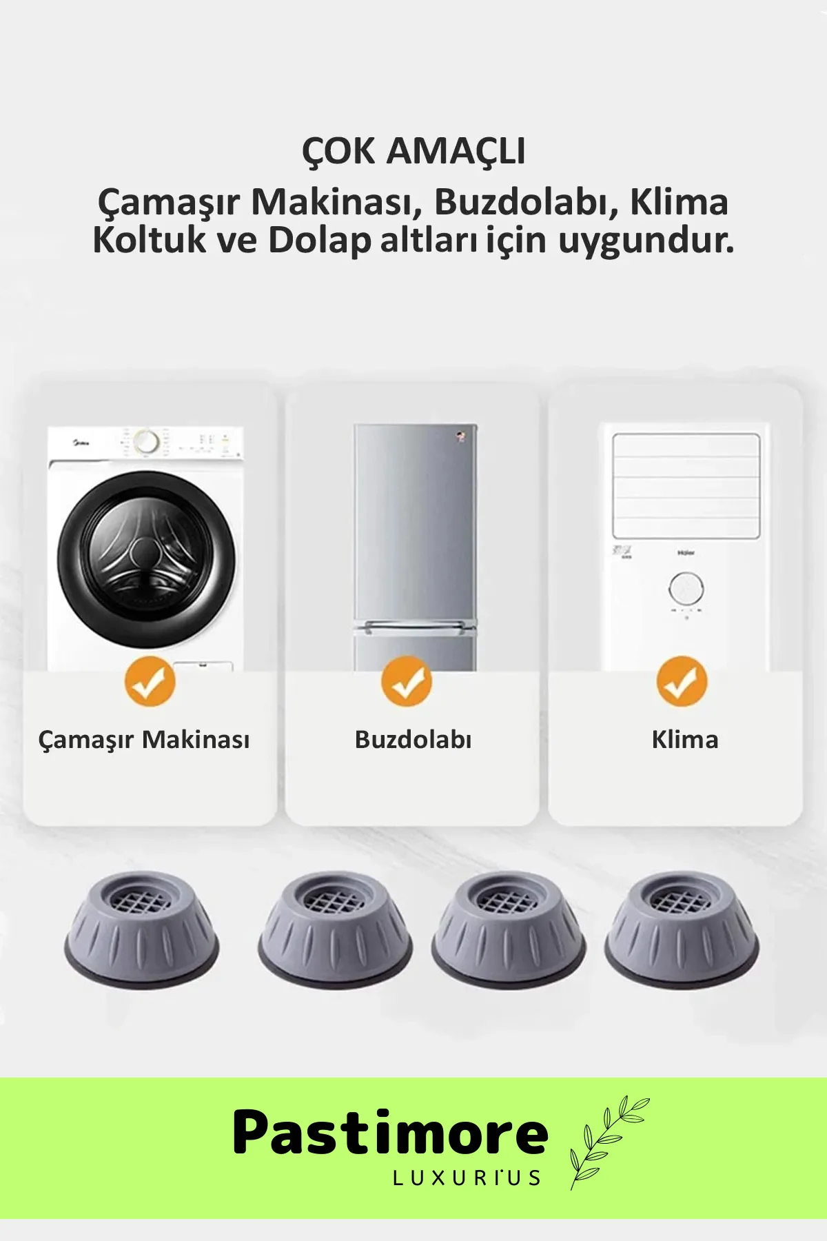 Yeni Üretim Gürültü Engelleyici Titreşim Önleyici Kauçuk Çamaşır 