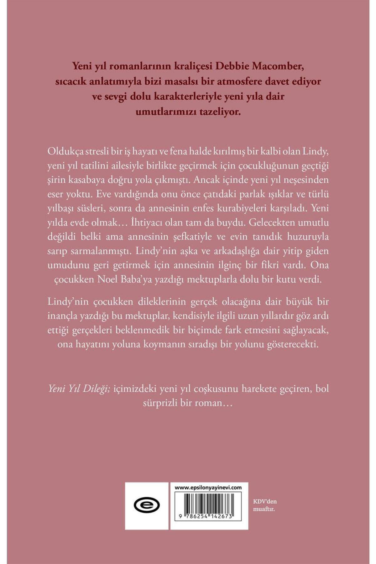 Epsilon Yayınevi Yeni Yıl Dileği Debbie Macomber