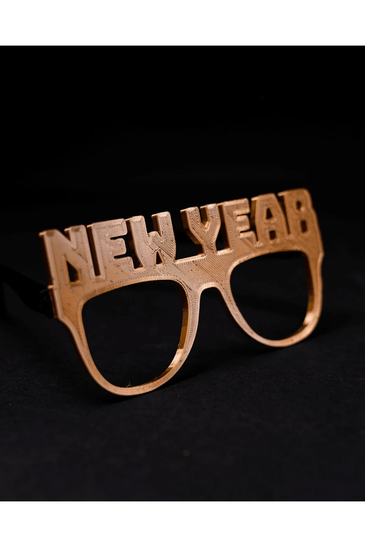 Yeni Yıl Happy New Year Gözlük Yılbaşı Mutlu Yıllar Gözlüğü Takılabilir