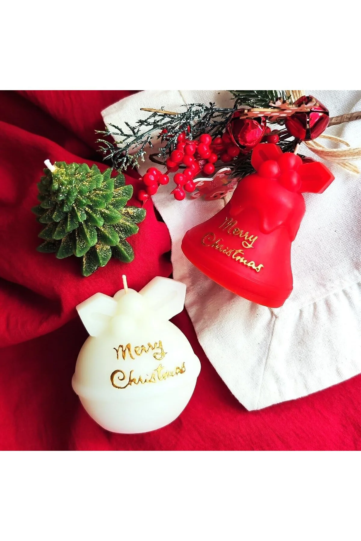 Yeni Yıl Noel Yılbaşı | 3 Parça Süper Christmas Set |