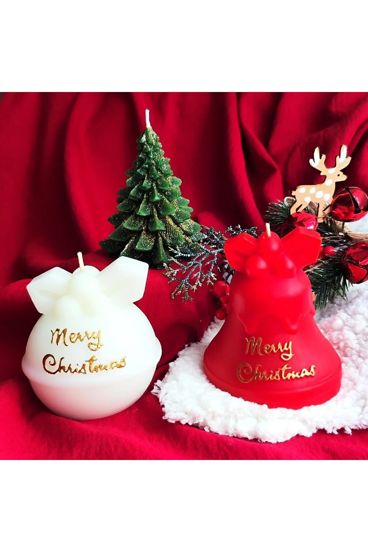 Yeni Yıl Noel Yılbaşı | 3 Parça Süper Christmas Set |