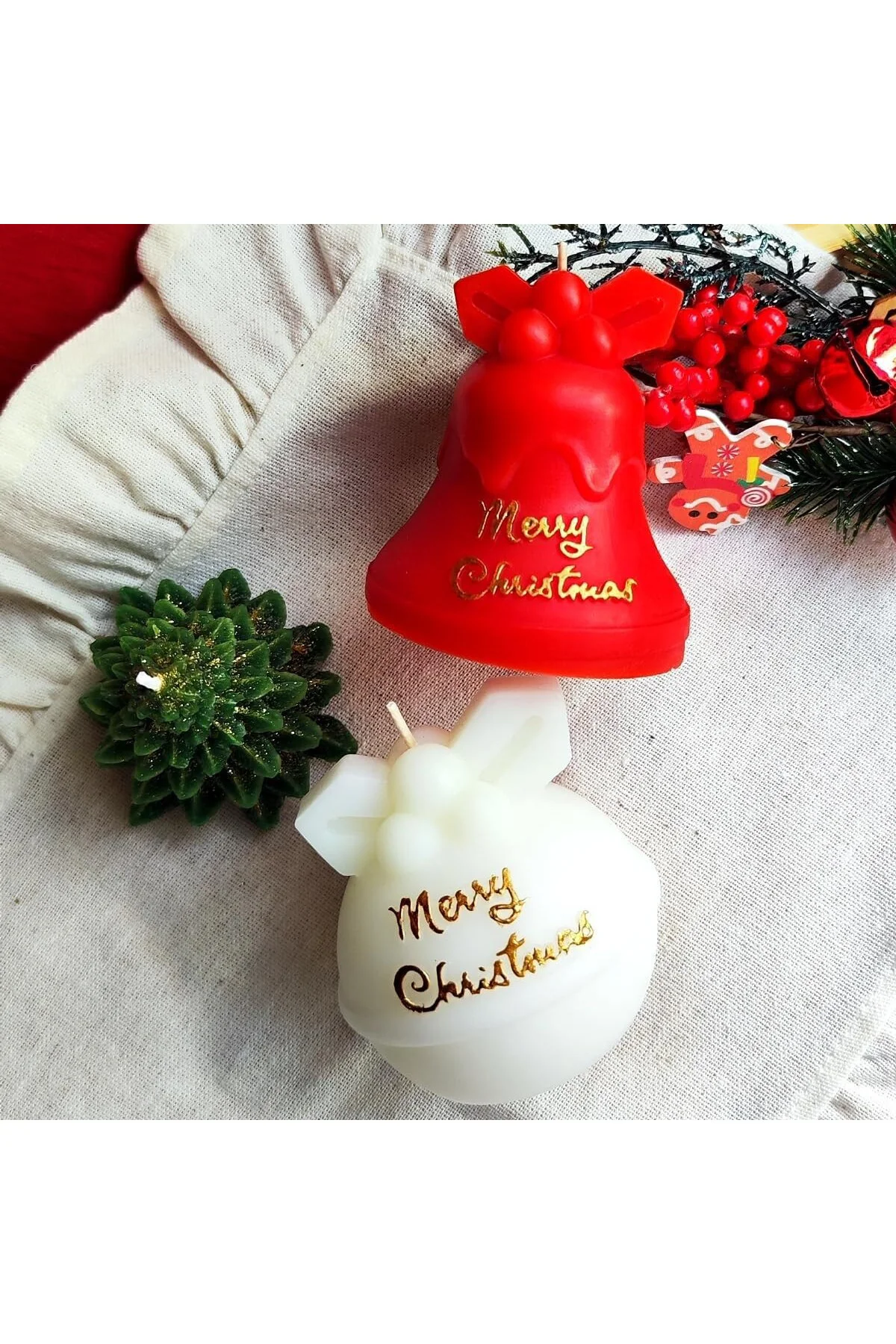 Yeni Yıl Noel Yılbaşı | 3 Parça Süper Christmas Set |