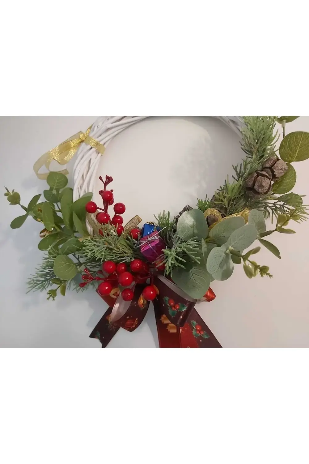 Yeni Yıl Temalı Kapı Süsü