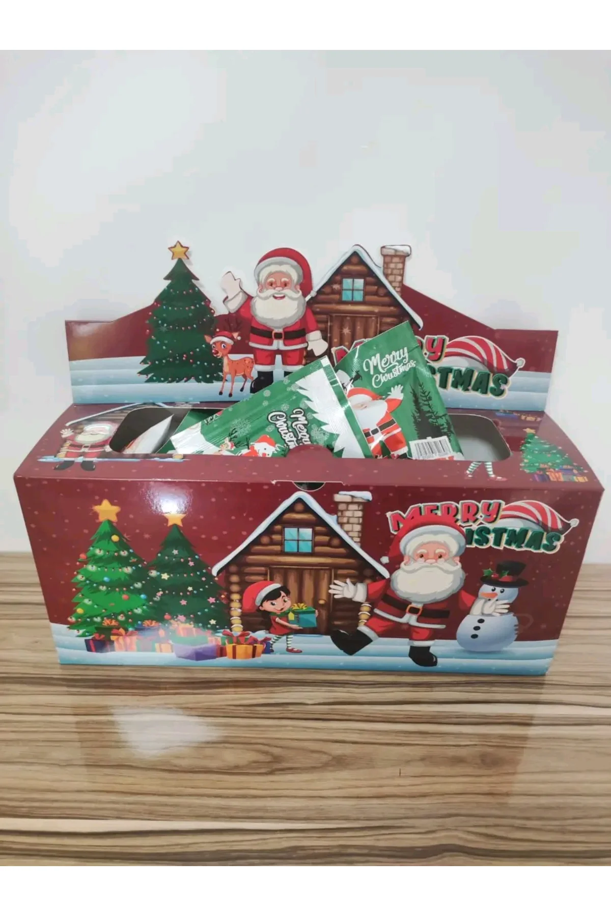 Yeni yıl yilbasi ozel supriz kutu 25 paket her pakette minimum 4 supriz hediyeli