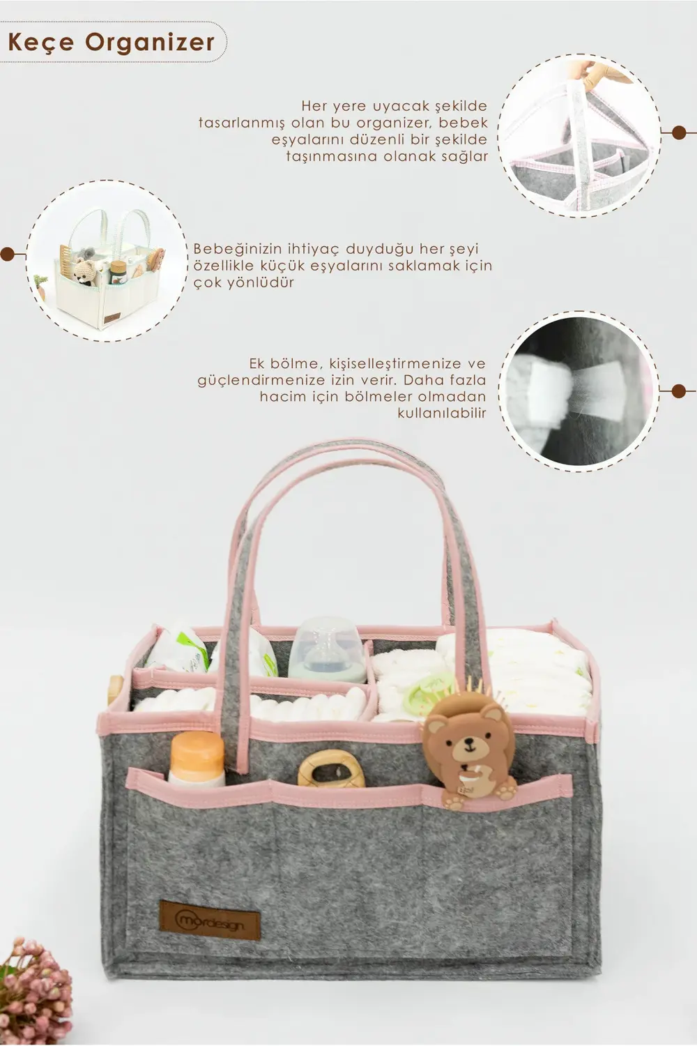 Yenidoğan Bebek Bakım Çeyiz Seti; Bebek Hediyesi, Anne Bebek Orga