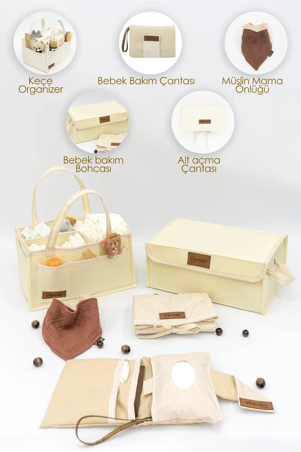 Yenidoğan Bebek Bakım Çeyiz Seti; Bebek Hediyesi, Anne Bebek Orga