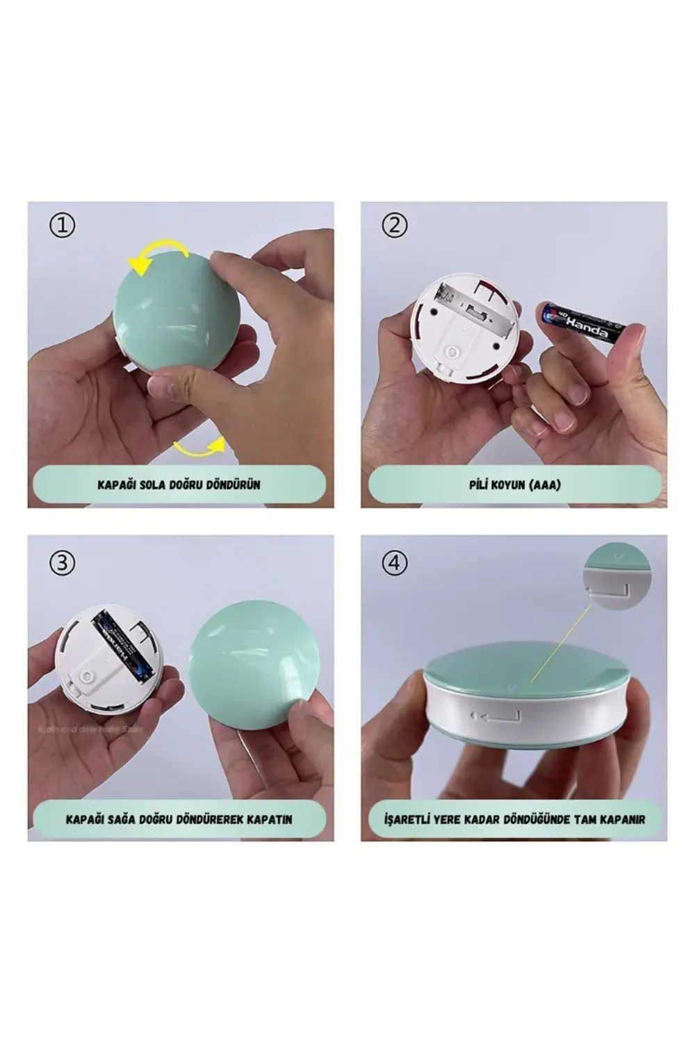 Yenidoğan Bebek Çocuk Yetişkin Döner Pilli Tırnak Kesme Törpü Mak