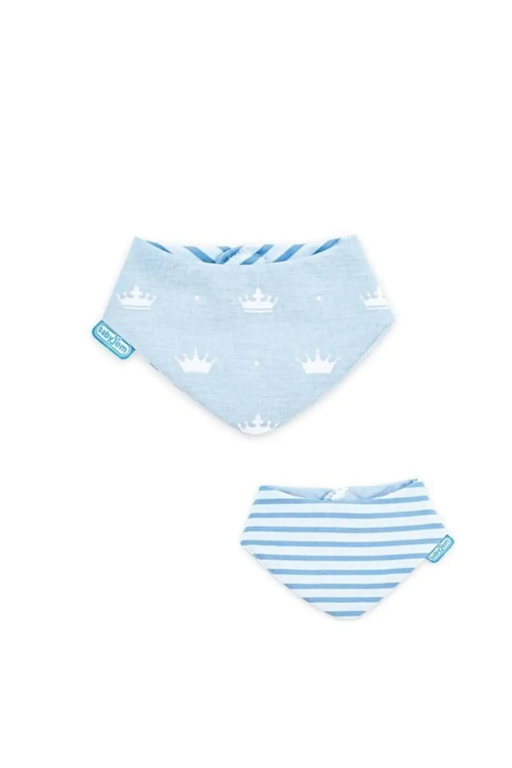 Yenidoğan Fular Önlük Mavi