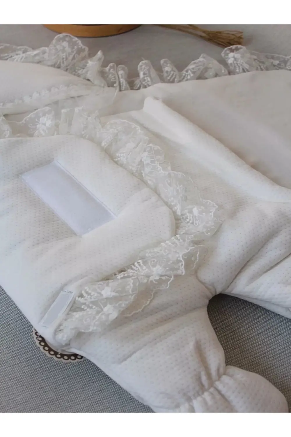 Yenidoğan Kapitone Anadolunun Kalbi Nakışlı Ayaklı Kız Erkek Bebe