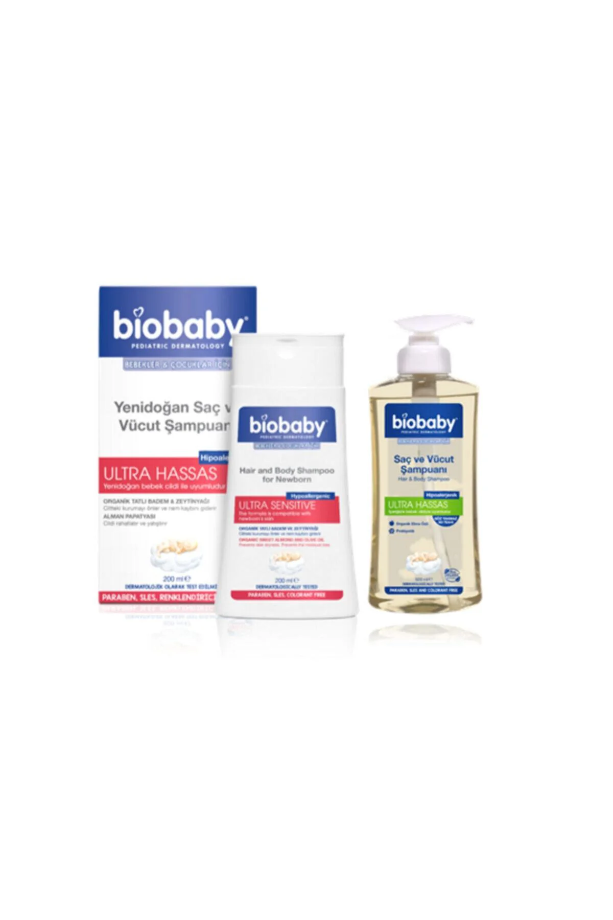 Yenidoğan Saç Ve Vücut Şampuanı 200 ml+ Bıobaby Saç Ve Vücut Şampuanı-500 ml Set Yenidoğan Saç Ve Vücut Şampuanı 200 ml+ Bıobaby Saç Ve Vücut Şampuanı-500 ml Set