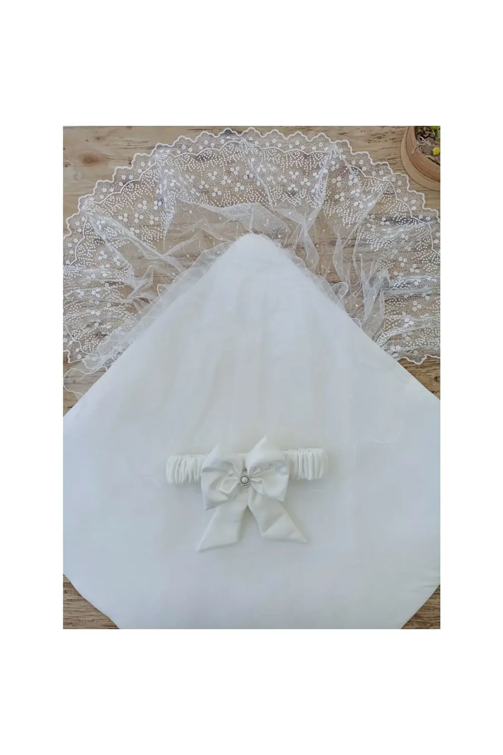 Yenidoğan Sahra My Prince Nakışlı Lüks Kundak Bebek Battaniyesi