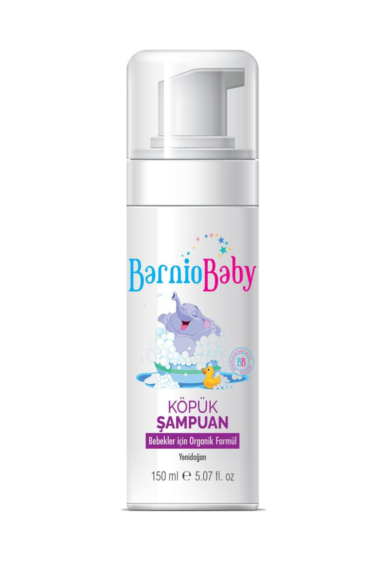 Yenidoğan Şampuan Bebek Köpük Şampuan Baby Shampoo 150 ML