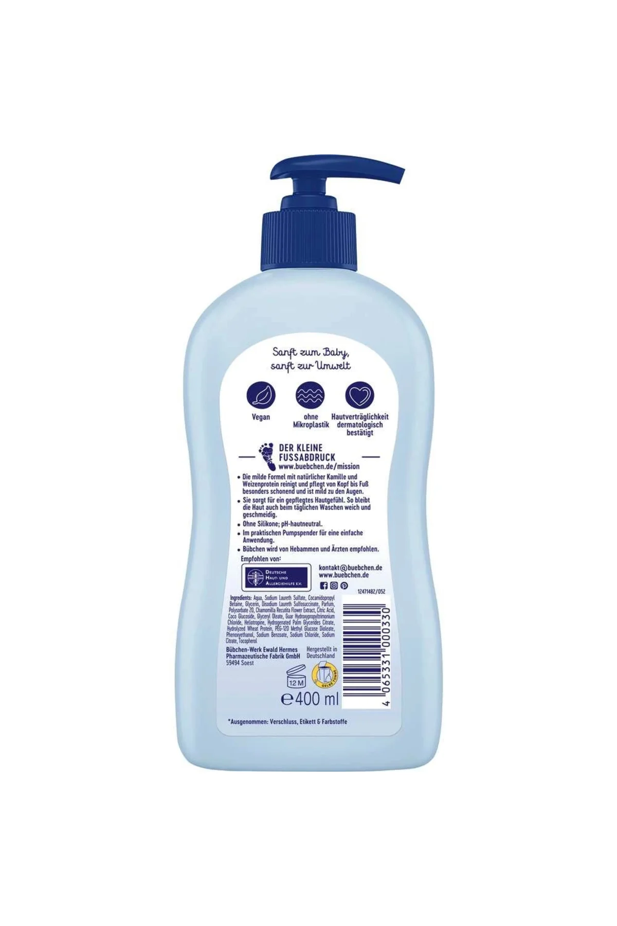 Yenidoğan Sensitive Bebek Yıkama Jeli 400 ml