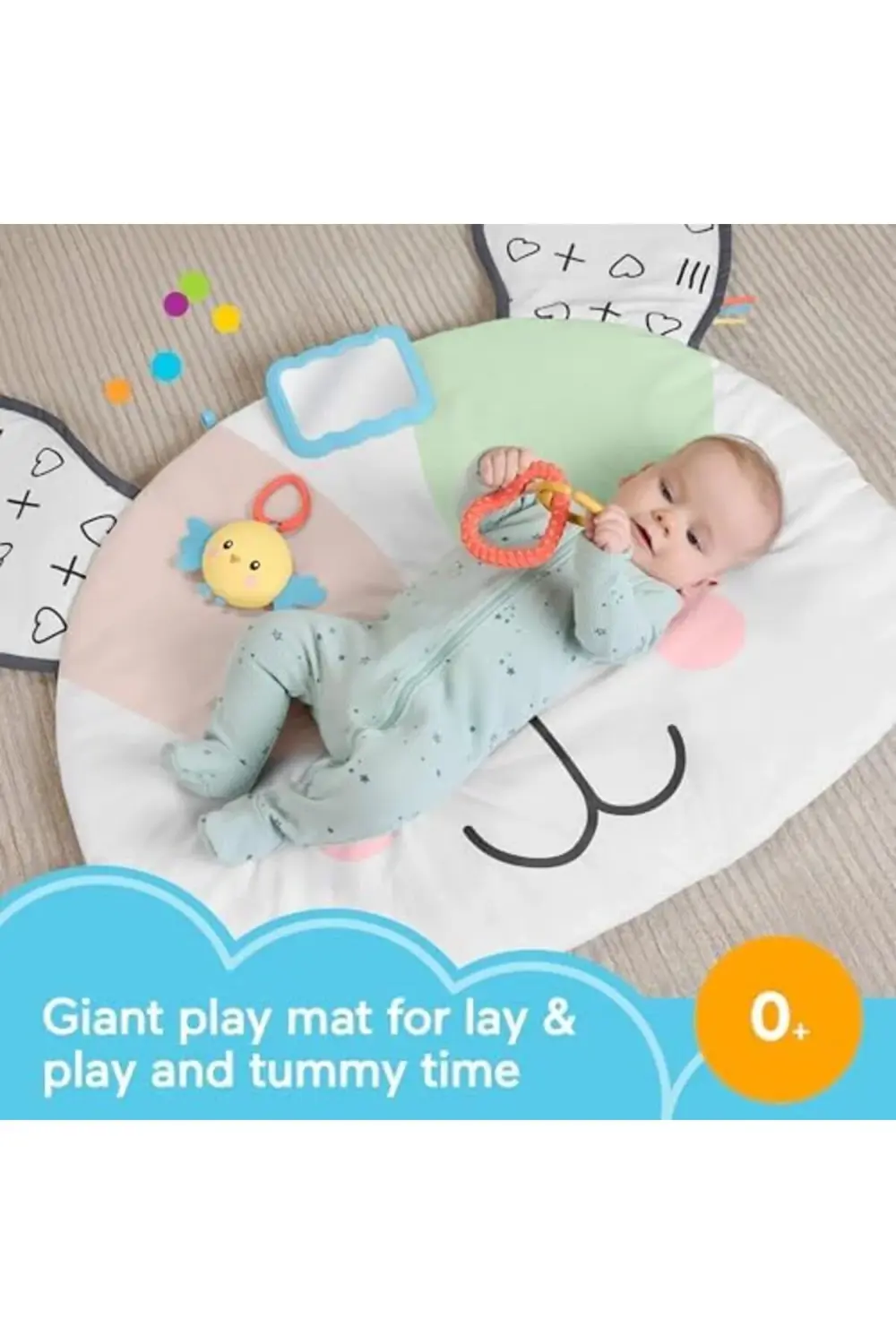 Yenidoğanlar için karın üstünde oynama oyuncağı, Sevimli Köpekçik