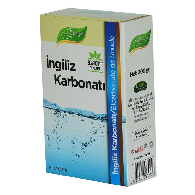 Yenilebilir İngiliz Karbonatı 200 Gr - Bicarbonate De Soude