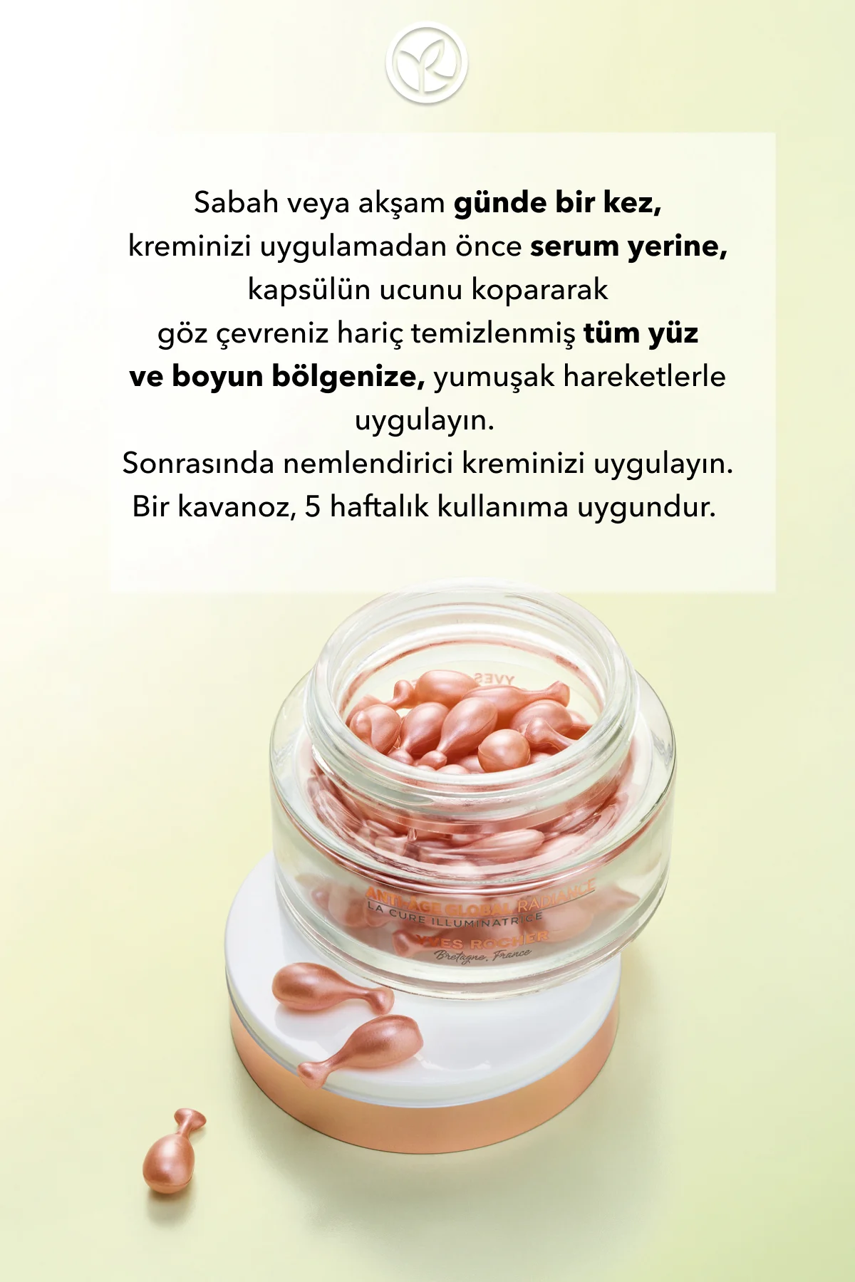 Yenileyici Yaşlanma Karşıtı Bitkisel Kök Hücre Bakımı Anti-Age Gl