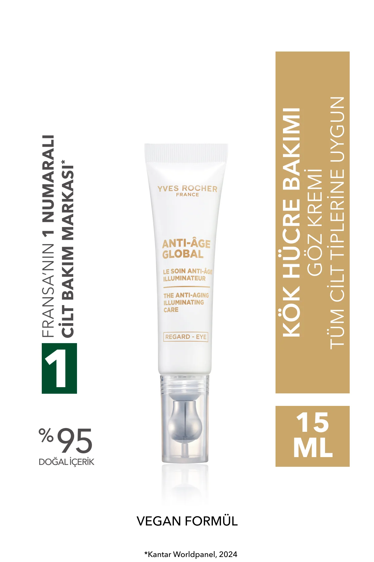 Yenileyici Yaşlanma Karşıtı Bitkisel Kök Hücre Bakımı Anti-age Gl