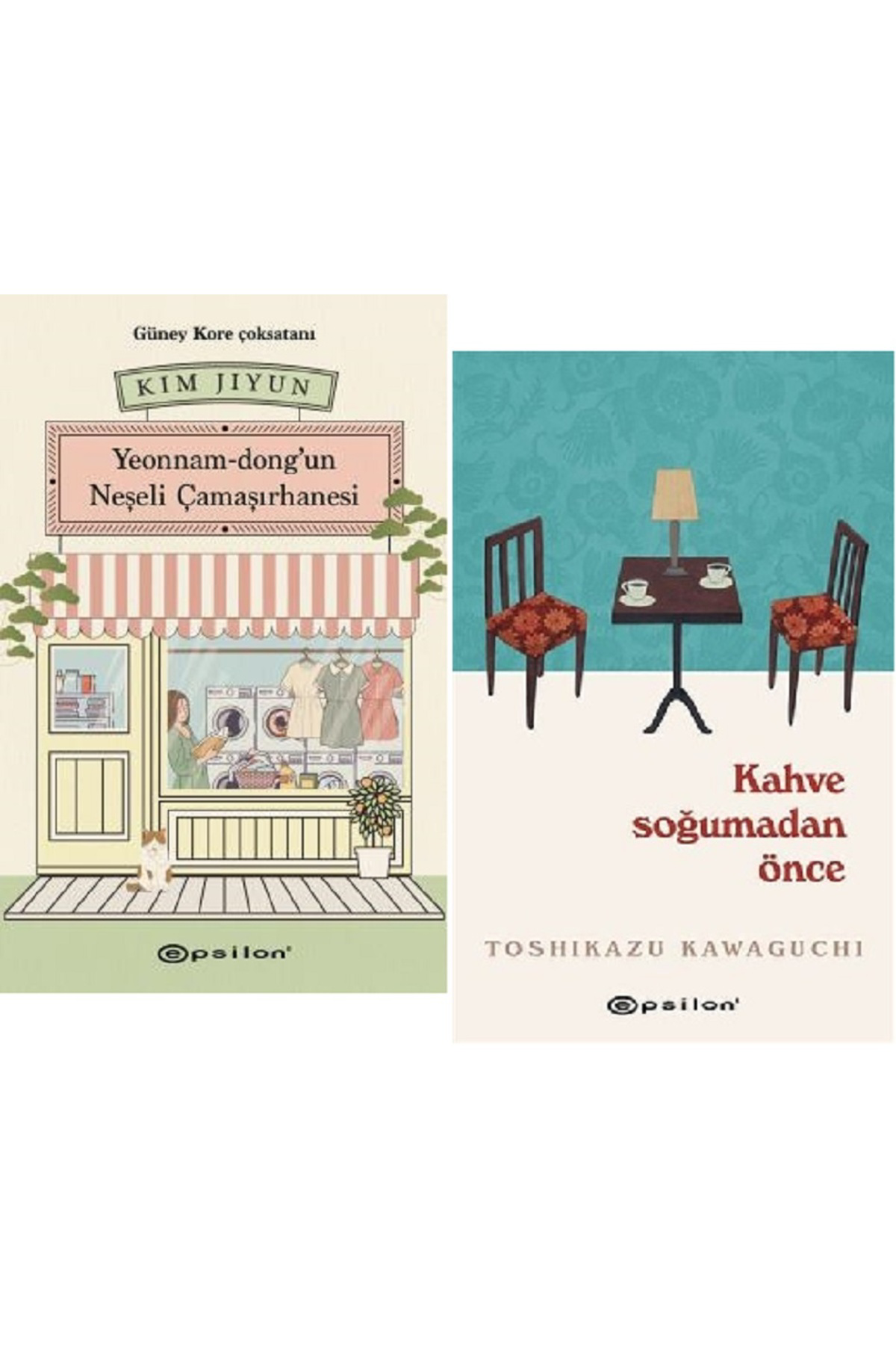 Epsilon Yayınevi Yeonnam-Dong'un Neşeli Çamaşırhanesi + Kahve Soğumadan Önce / 2 K