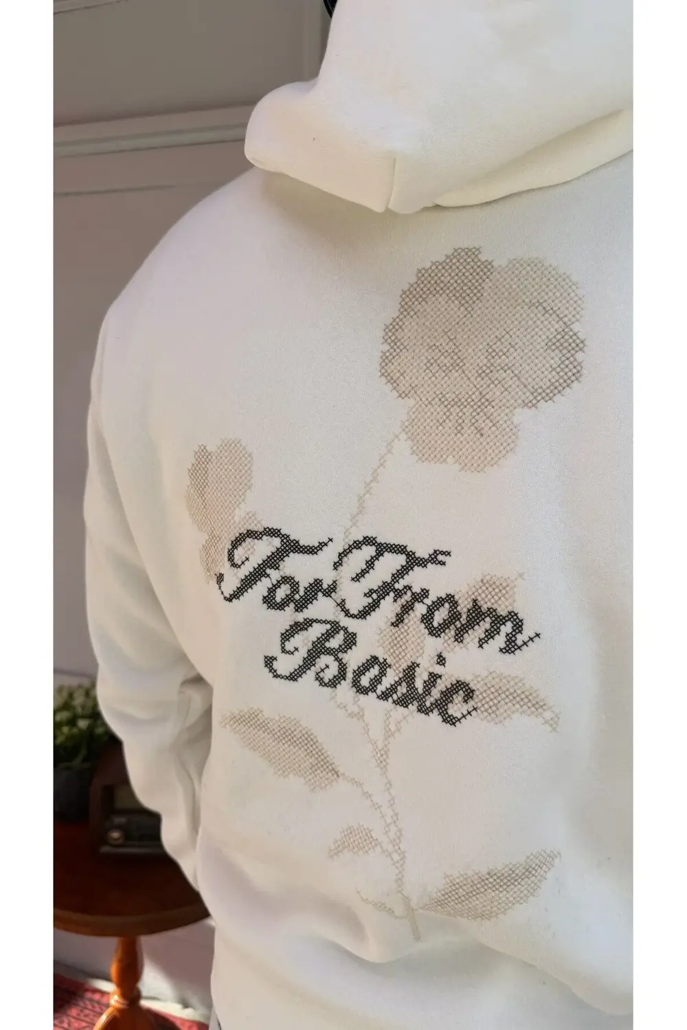 Yep For Baskılı Kapuşon