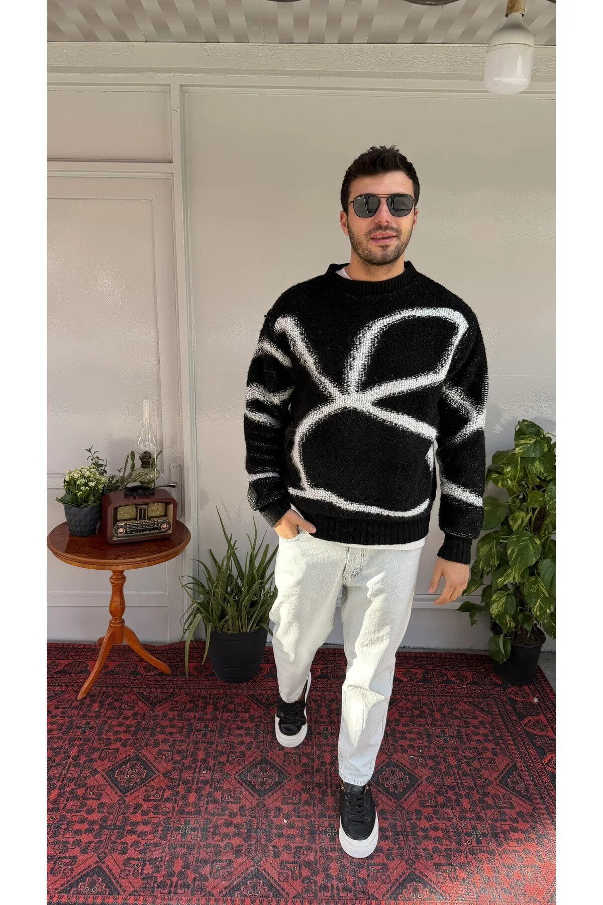 Yep İki Renk Triko