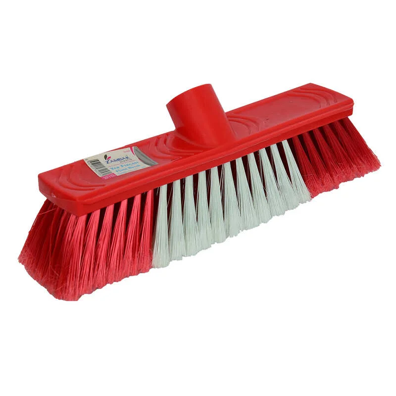 Yer Fırçası Yumuşak Karışık Renk 24 Cm - ZP-156 | Etkin Temizlik