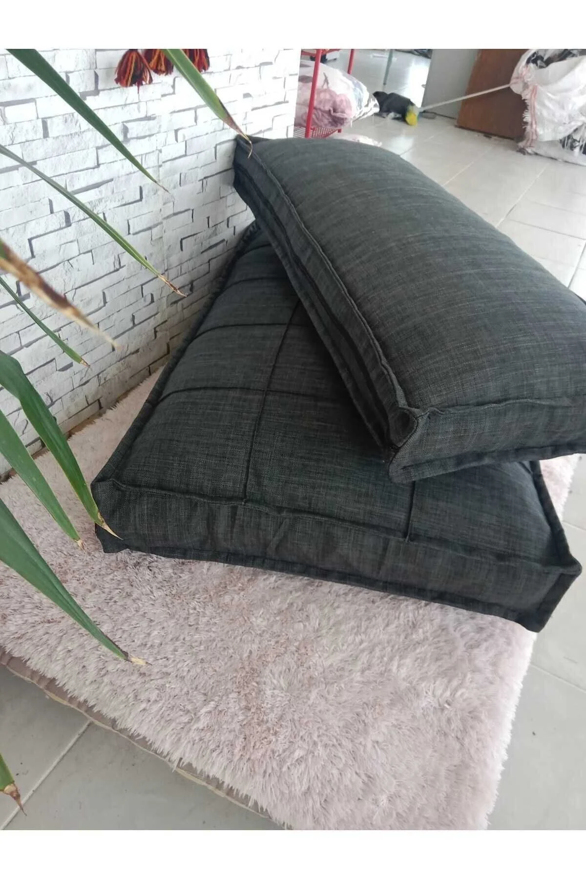 Yer minderi palet minderi 60x100