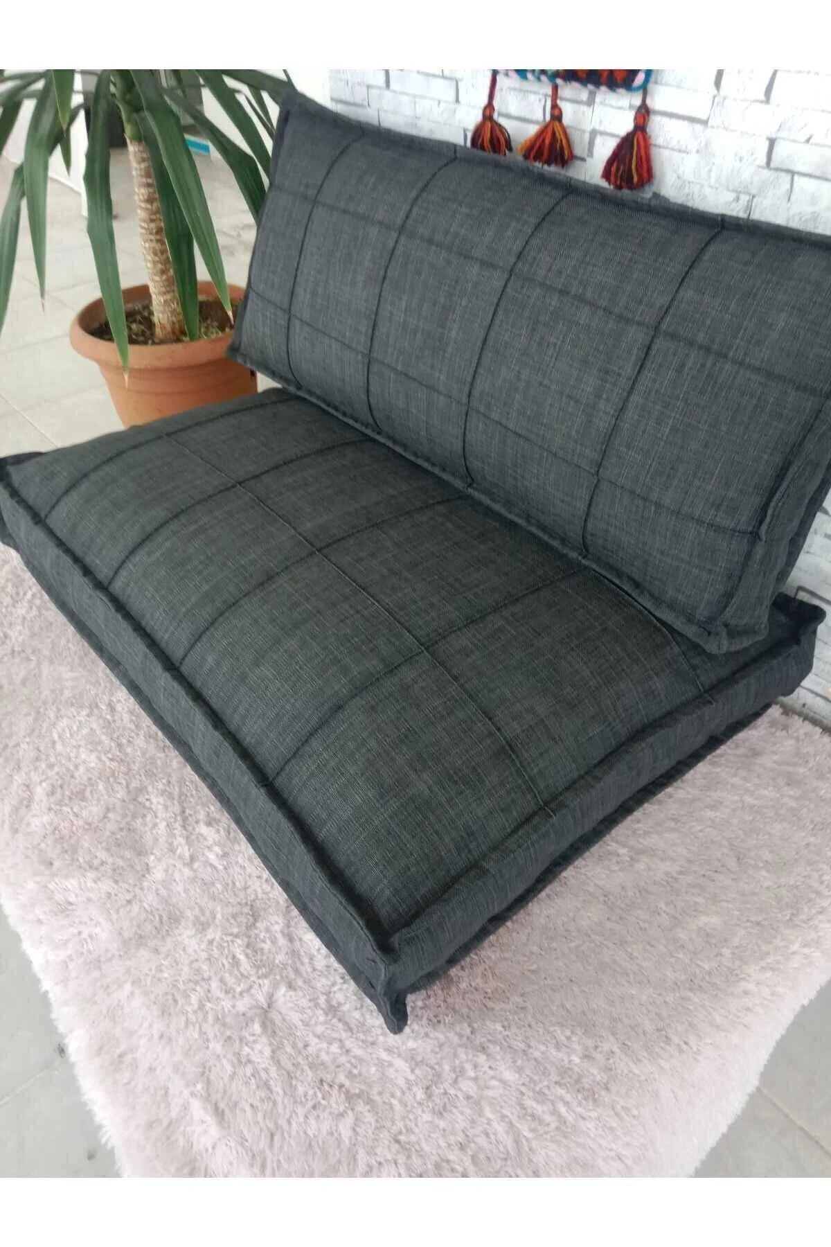 Yer minderi palet minderi 60x100