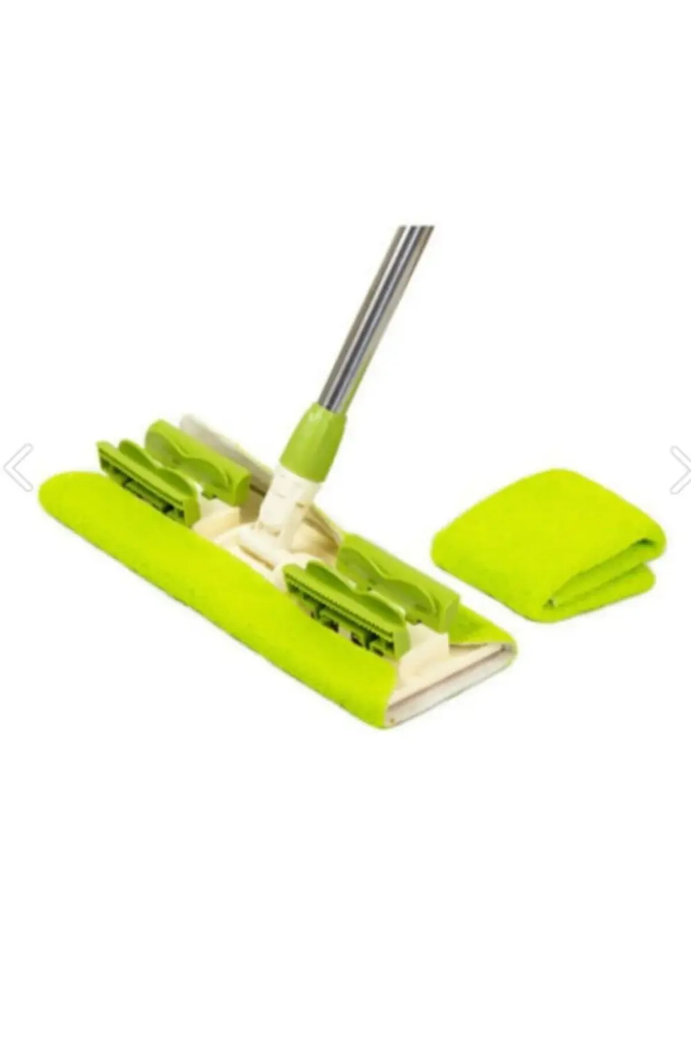 Yer Mopu Fayans Duvar Yüzey Temizlik Mikrofiber Paspas Mandallı M