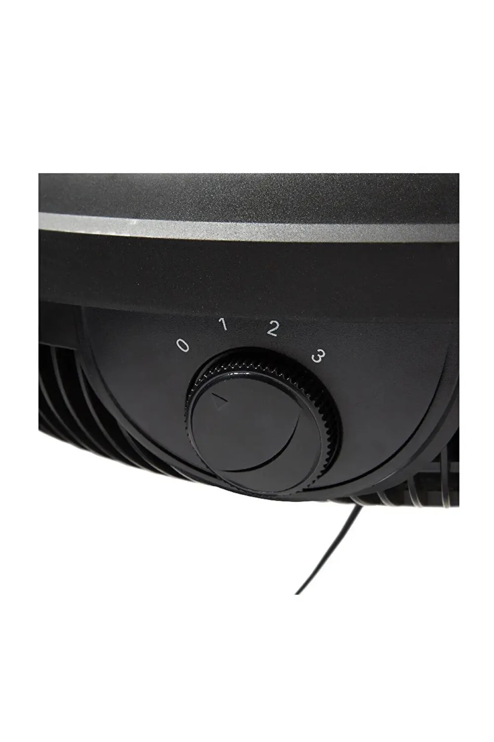 Yer Tipi 50 cm Siyah Vantilatör 90w 180°