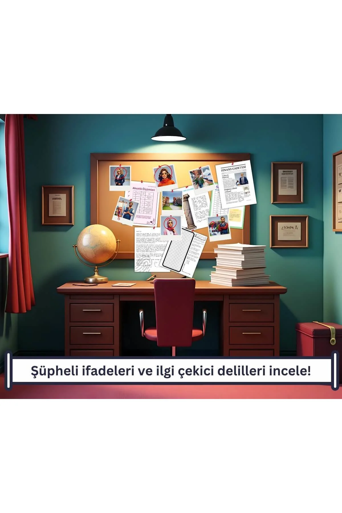 Yerebatan'da Gece Yarısı, Çocuklar için Eğlenceli Dedektiflik Oyu