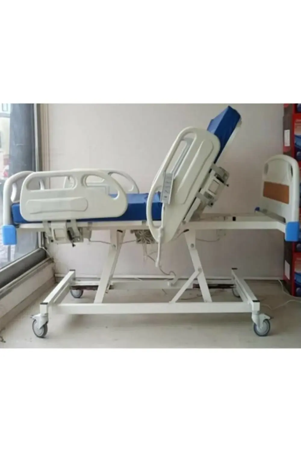 Yerli Full Abs 4 Motorlu Hasta Karyolası Yatağı Karyola