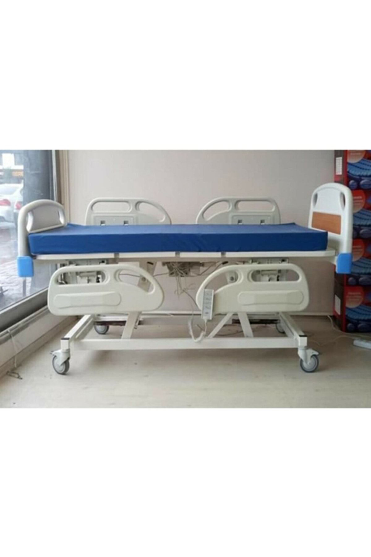 Cadde Medikal Yerli Full Abs 4 Motorlu Hasta Karyolasi Yataği Karyola