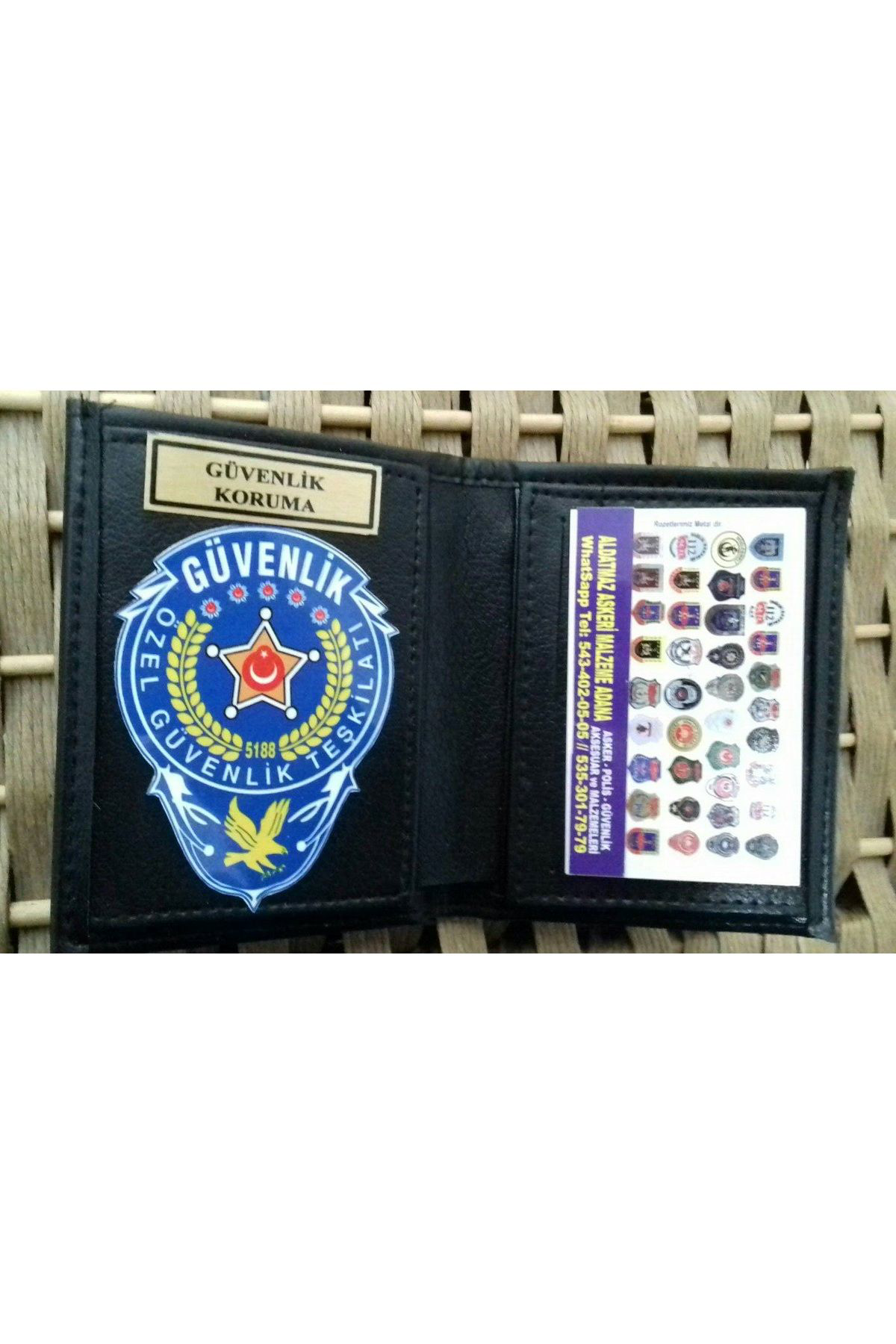 Aldatmaz Askeri Malzeme Yerli Tasarım.Rozet Harıka.Özel Güvenlik Rozetli Cüzdanı Satınal.