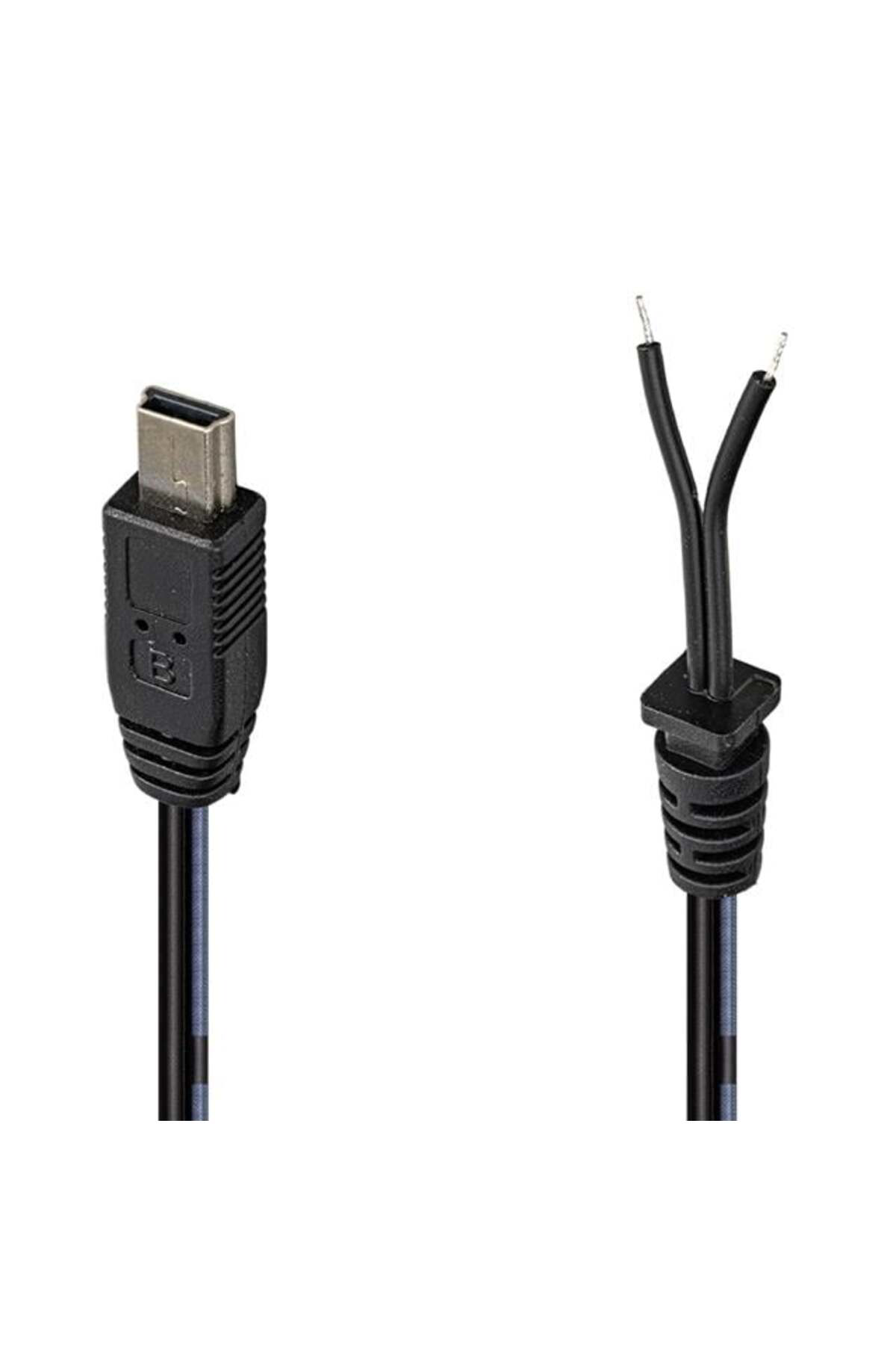 YERLİ ÜRETİM 1.2 METRE 18/0.10BS*2F MİNİ USB YEDEK ADAPTÖR KABLOS