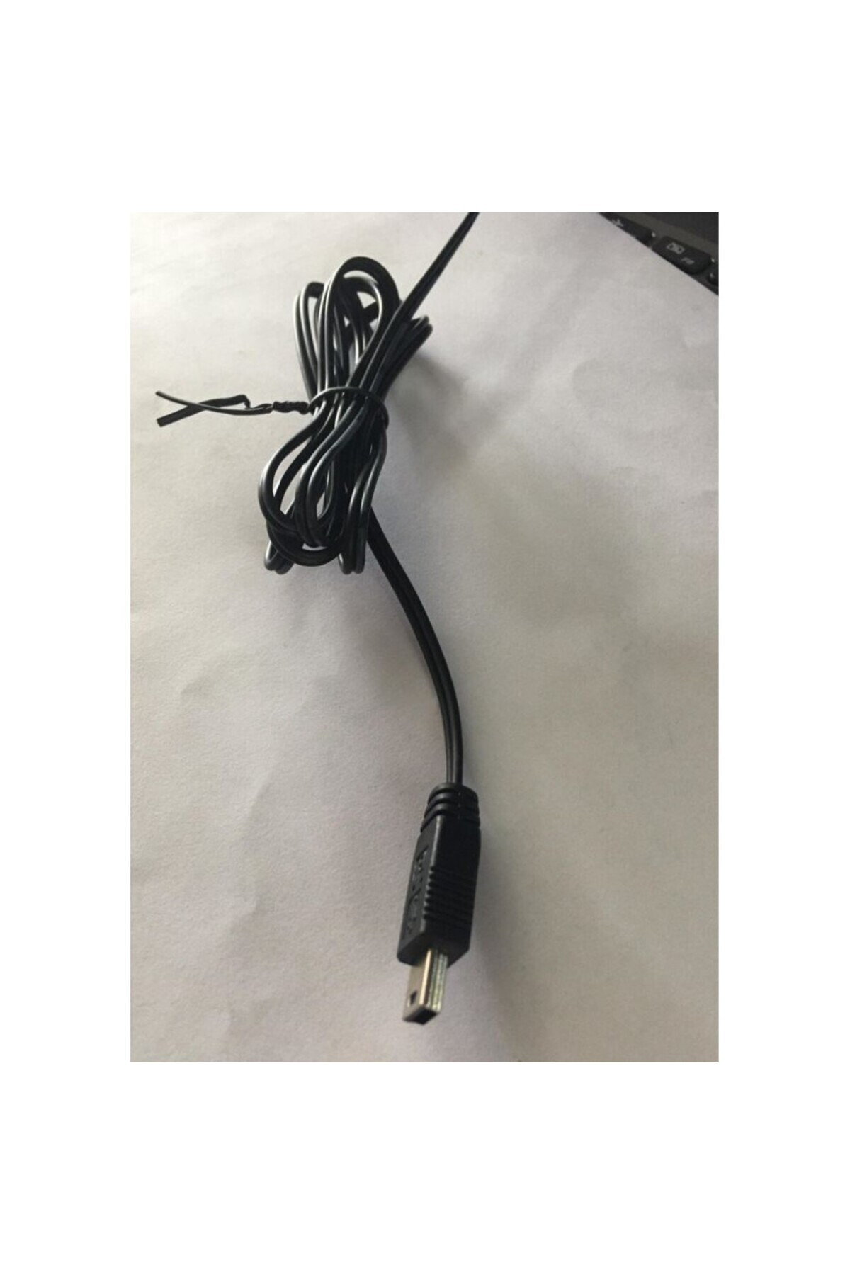 YERLİ ÜRETİM 1.2 METRE 18/0.10BS*2F MİNİ USB YEDEK ADAPTÖR KABLOS