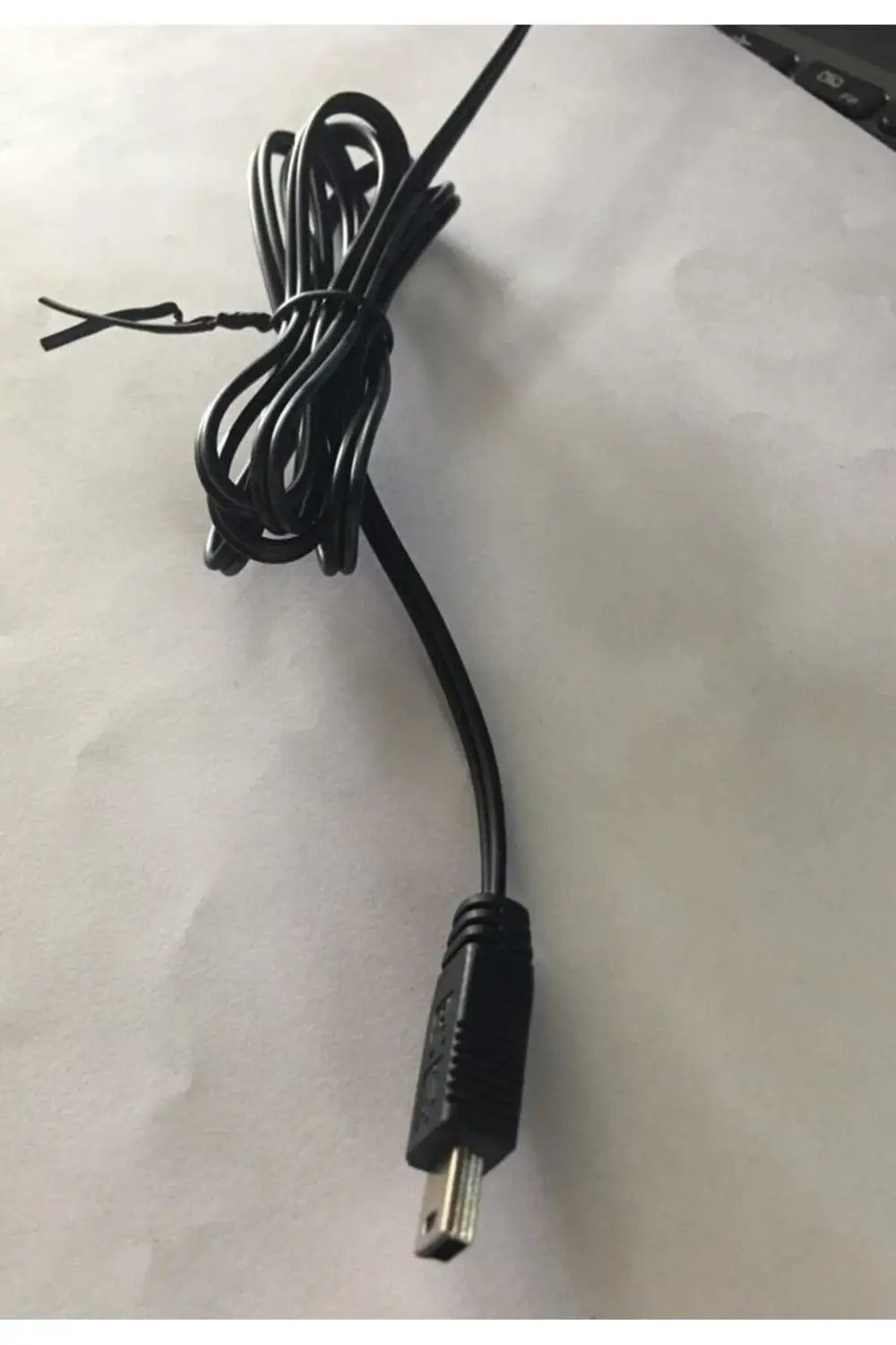 YERLİ ÜRETİM 1.2 METRE 18/0.10BS*2F MİNİ USB YEDEK ADAPTÖR KABLOS