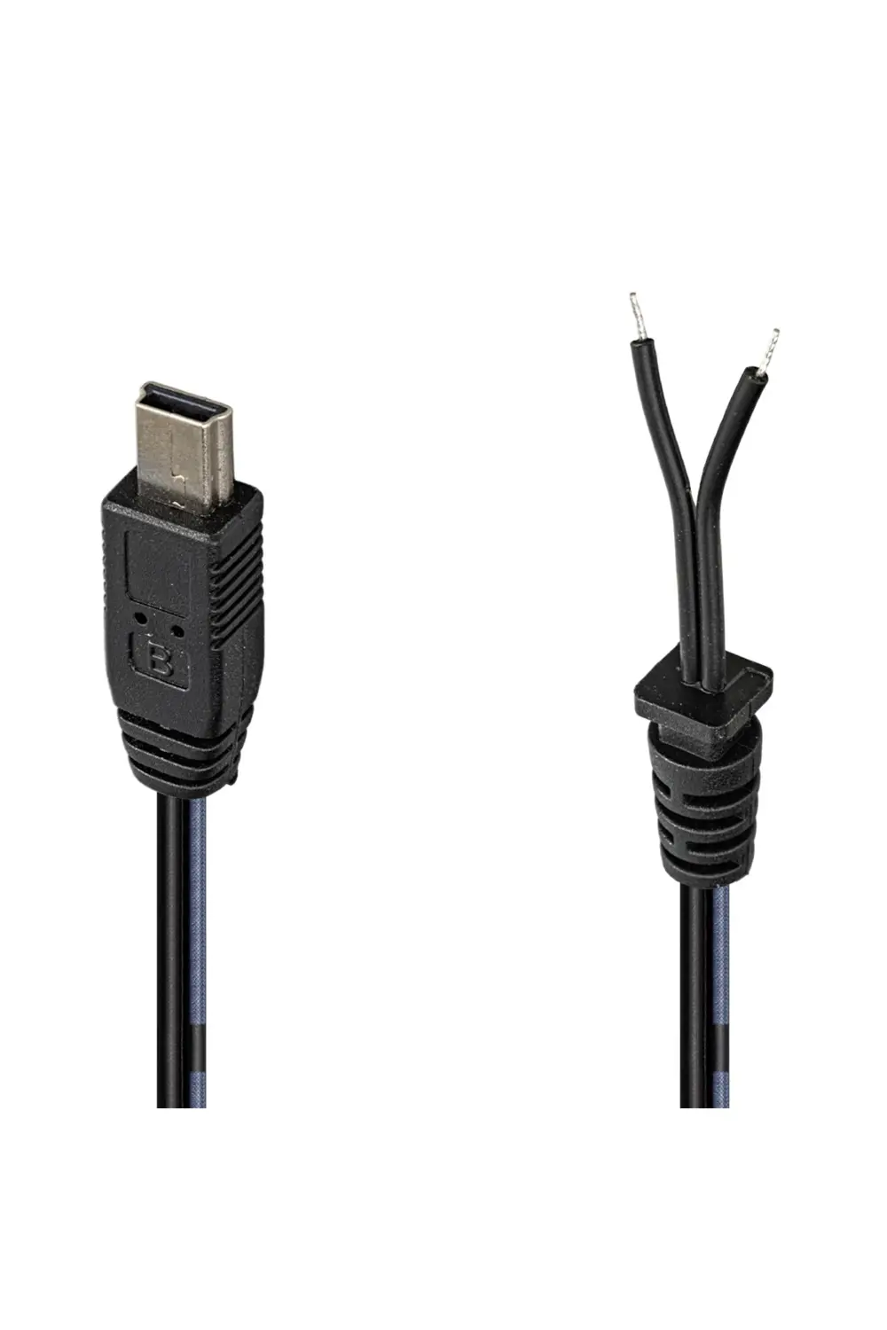 Yerli Üretim 1.2 Metre 18/0.10bs*2f Mini Usb Yedek Adaptör Kablos