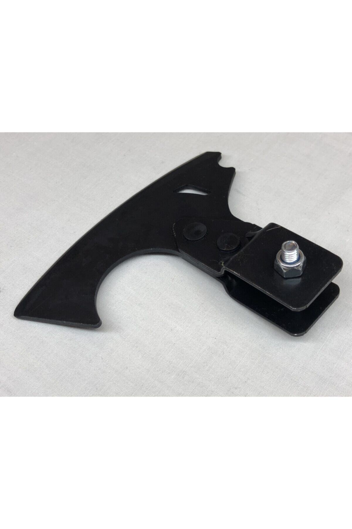 Yerli Üretim Karbon Çelik Pratik Sökülür Balta Özel Siyah Çantası