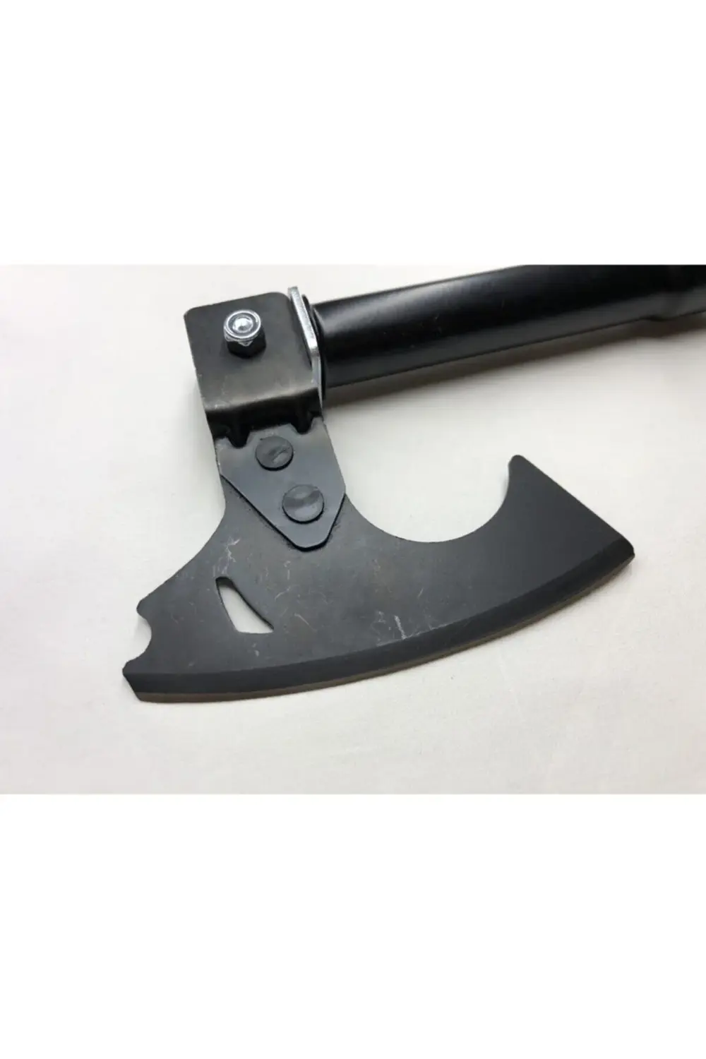 Yerli Üretim Karbon Çelik Pratik Sökülür Balta Özel Siyah Çantası