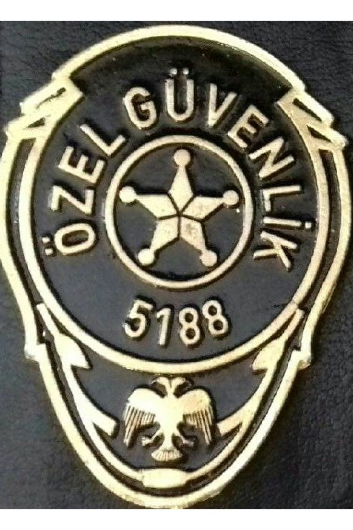 Aldatmaz Askeri Malzeme Yerli Üretim.Özel Güvenlik Rozetli Cüzdani V +1-Rozet  Satinal.Si