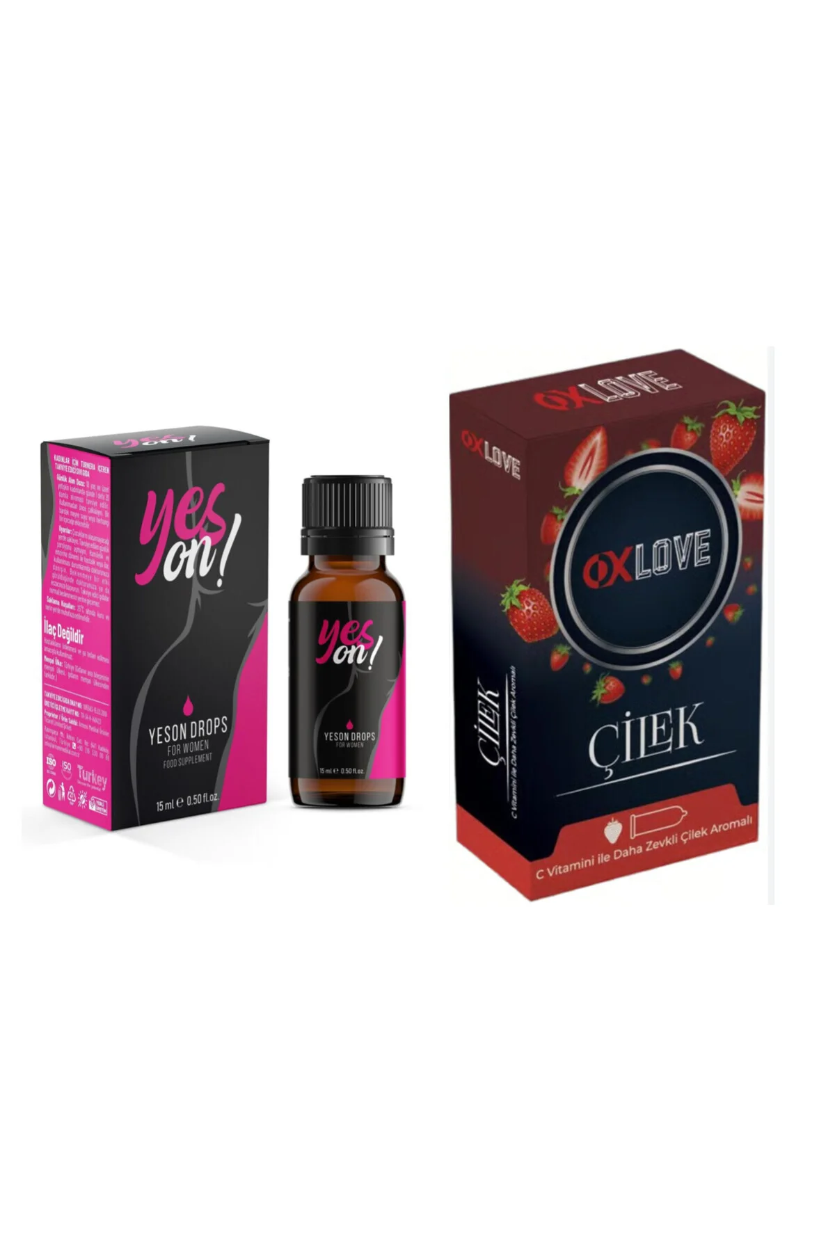 Yes on drop Damla 15ml ve HEDİYESİ
