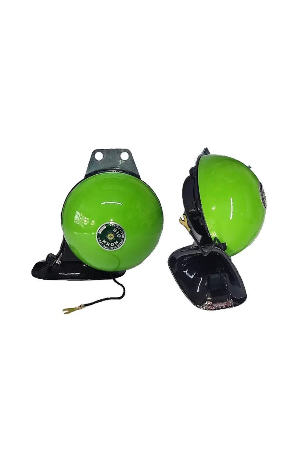 Yeşil Çat Çat Korna Salyangoz Model 160dB 12V 2 Adet