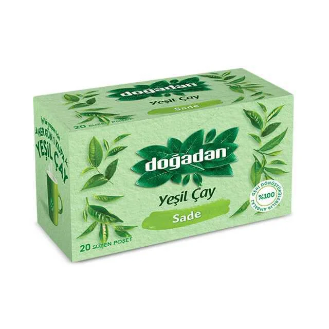 Yeşil Çay 20lı - Doğal Enerji ve Antioksidan Desteği Sunan Premium Kalite Fiyatı, Yorumları ve Özellikleri