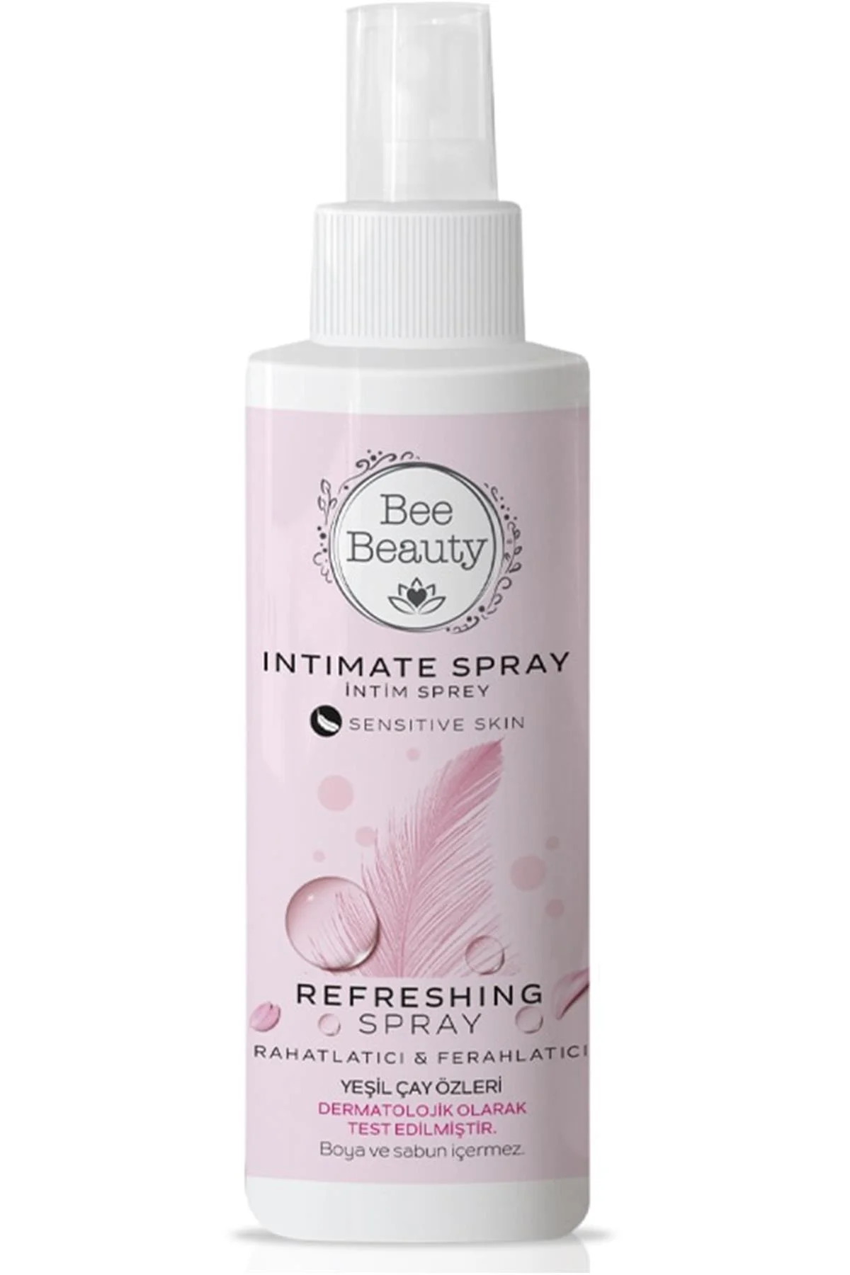 YEŞİL ÇAY ÖZLÜ ÖZEL BÖLGE FERAHLATICI İNTİM SPREY 155 ML